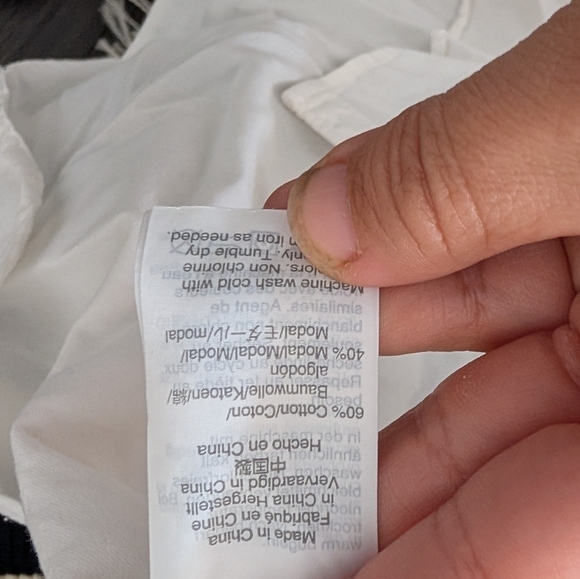 Madewell classic white button down - Picture 3 of 3